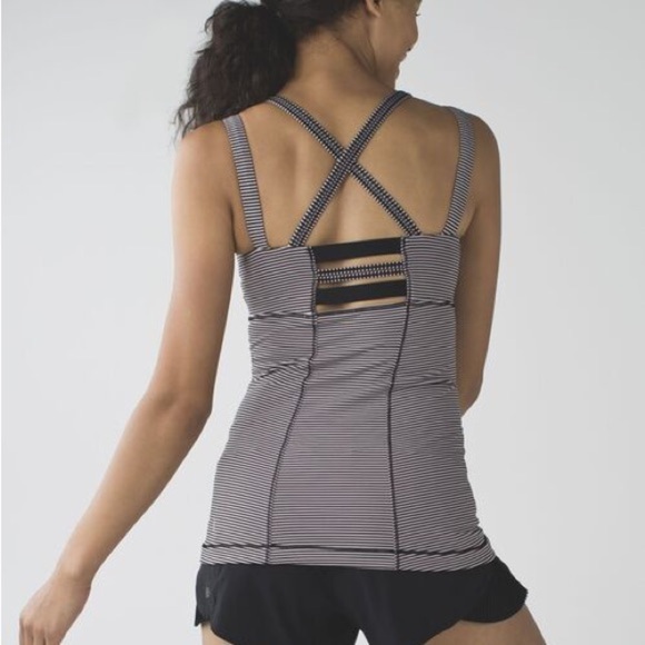 Lululemon Happy Strappy Tank sz 4 - Picture 6 of 7